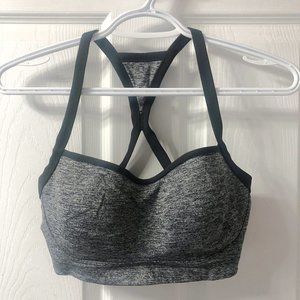 Victoria's Secret VSX Sports Bra Black Gray 32D